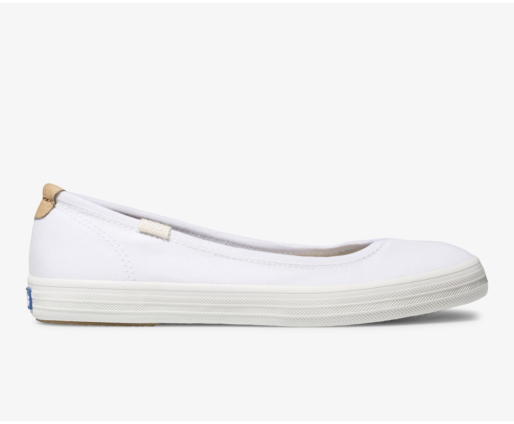 Slip Ons Keds Femme Blanche - Bryn - 350-STQLON